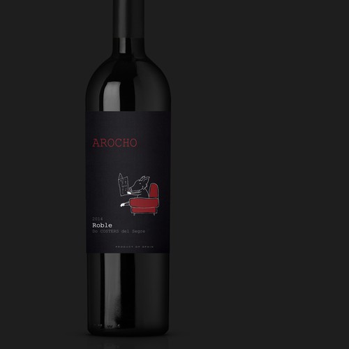 Designs | AROCHO: Spanish Wild Pig | Product label contest