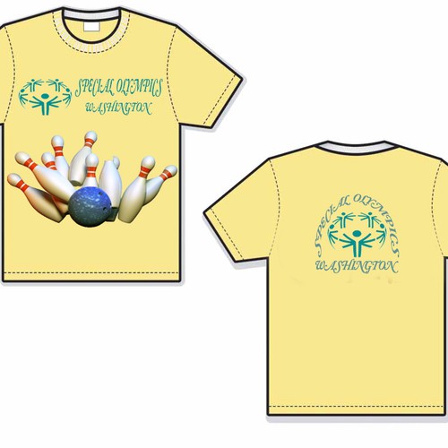 Special Olympics Fall Bowling Shirt Tshirt contest