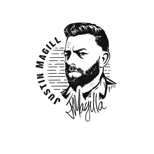 Design J. Magill Stamp por Runfitri