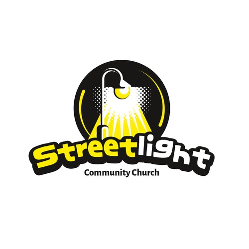 Diseño de Young, Hip, Urban - Streetlight Community Church Logo de trumpdesign