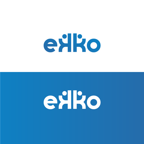 SIMPLE LOGO - ekko Letters then dm after Design by Mila K