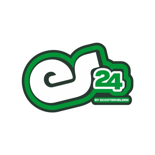 E-Scooter24 sucht DICH! Designe unser Logo! Round Logo Design! デザイン by F A D H I L A™