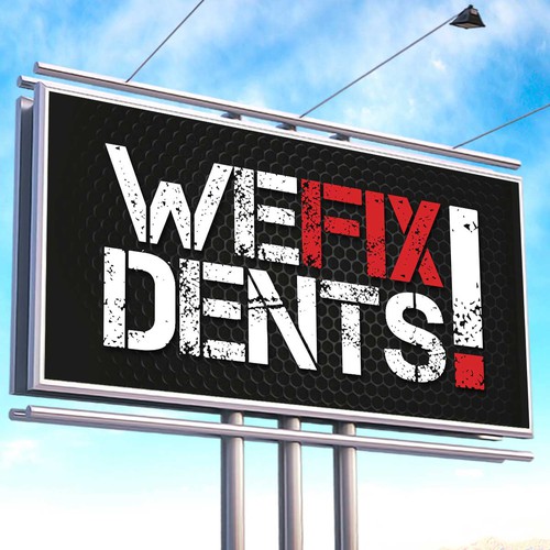 We Fix Dents banner Design by yudhistira99