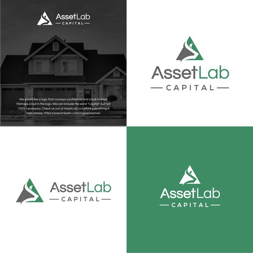 Real Estate and Financial Services Firm Logo and Brand Guide Design by X-DNA