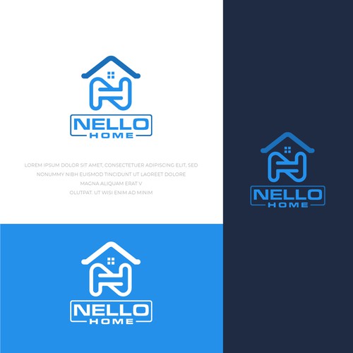 Logo of Home Advisor and Construction Design by Designhub03