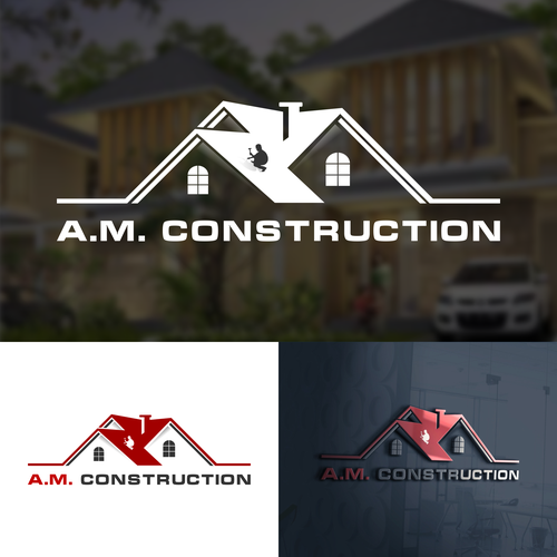 Next level Construction Logo for Home Improvement business "A.M. Construction" Design by sultan wisnu sadewa