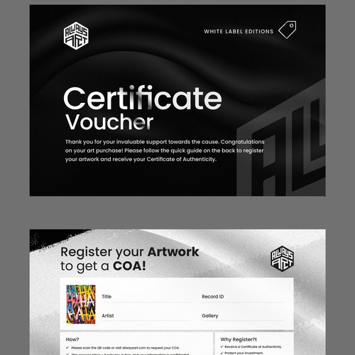 Certificate Voucher Design por Black-Pepper