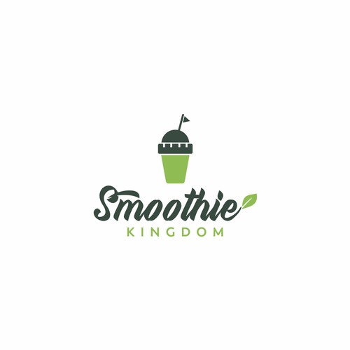 Logo for New Restaurant: Smoothie Kingdom Diseño de Studio.Shahbaz™