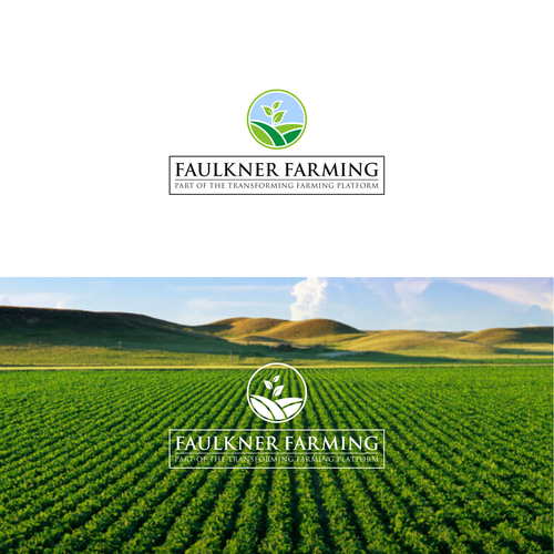 Sustainable & Regenerative Farming Logo and design work "Faulkner Farming" Design by Art_Cues