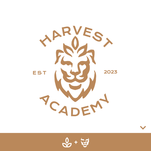 Harvest Academy Lions Mascot Design by josta