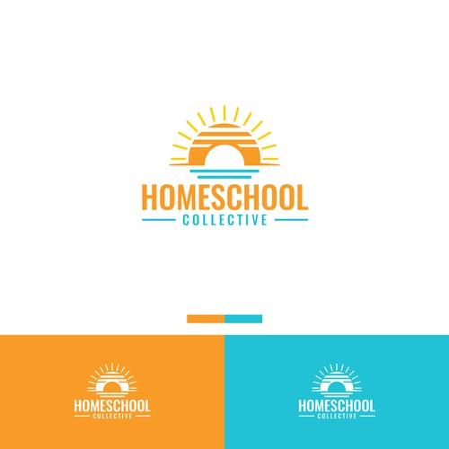 Looking for an amazing upgrade to our Homeschool Collective logo! Design by NuriCreative