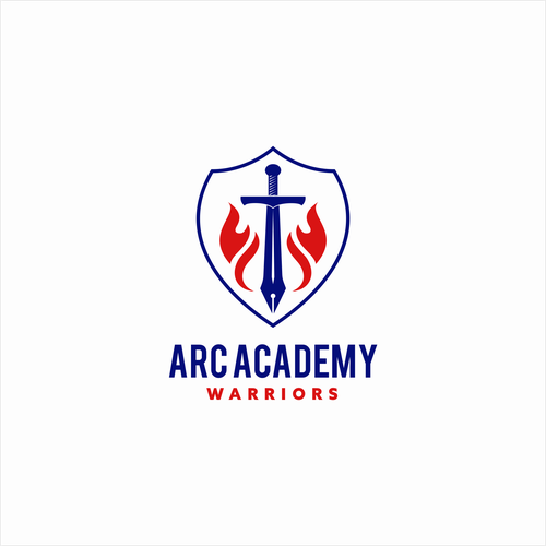 Design a modern logo for a Christian school with a Warriors mascot Design by sukadarma