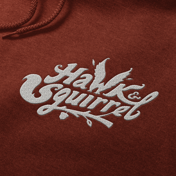 Hand drawn typography logo