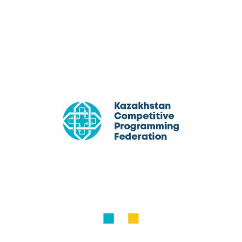 Logo for the Kazakhstan Competitive Programming Federation Design by Najmia