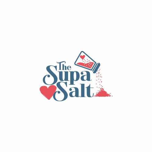 Amazing Salt product logo design! Design by Rita Harty®