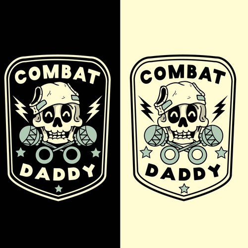 Need a classic, manly logo to appeal to new dads to read our blog! Design by Deduder