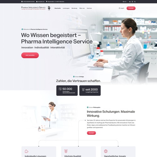 Web page design contest entry by keilaMaria