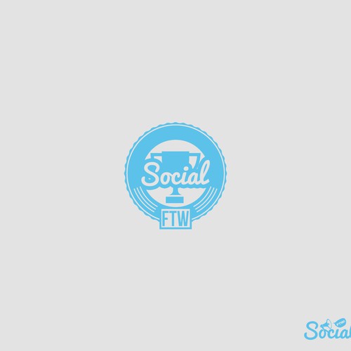 Create a brand identity for our new social media agency "Social FTW" Ontwerp door Petar Jovanović
