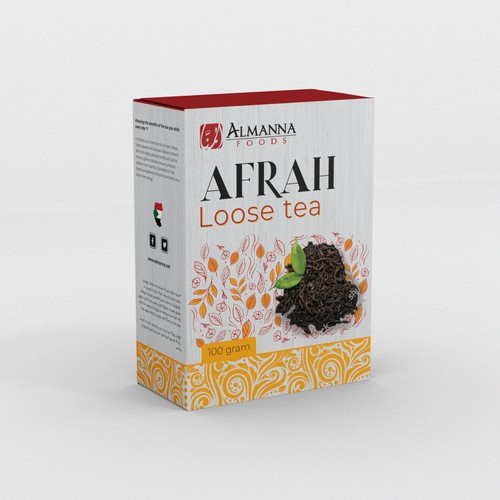 Tea Package Design Design by CUPEDIUM