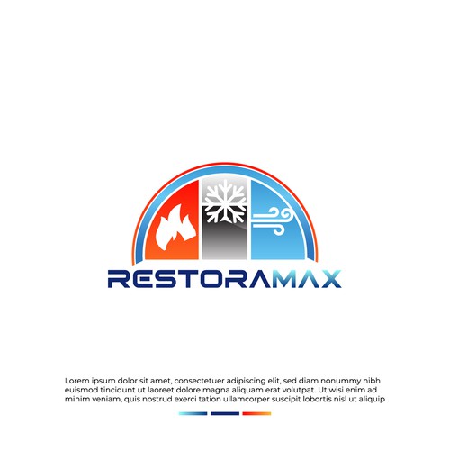 Restoration Company Branding. Design by Meeeeeerr_25