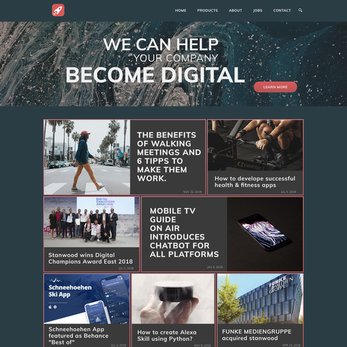 Web page design contest entry by ValentineSM