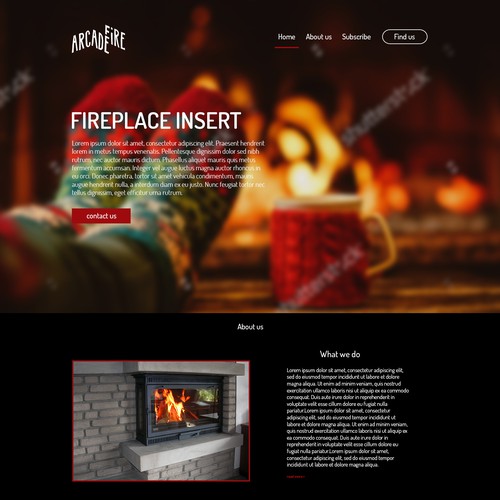 Design de site proposta de design por Haroon Aamirr