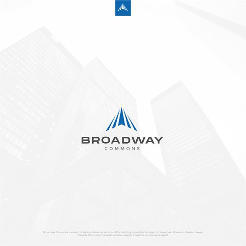 Broadway Commons Professional Services Building Logo Design Design by Syarif Maulana