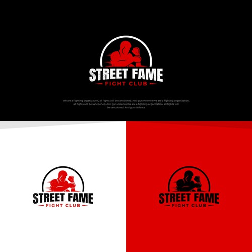 Street Fame Fight Club. Design by MotionPixelll™