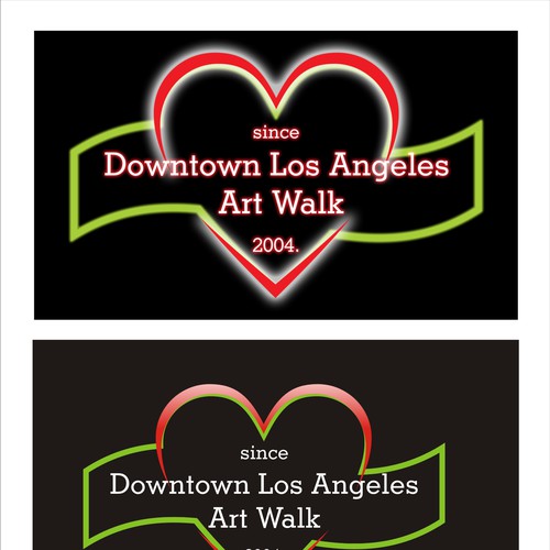 Downtown Los Angeles Art Walk logo contest Ontwerp door stipo