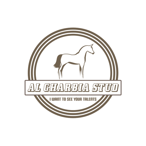 Arabian Horse LOGO Design by fzr3