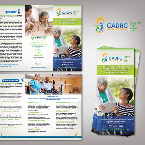 Help Compton Adult Day Health Care with a new brochure design Design by ADMDesign Studio
