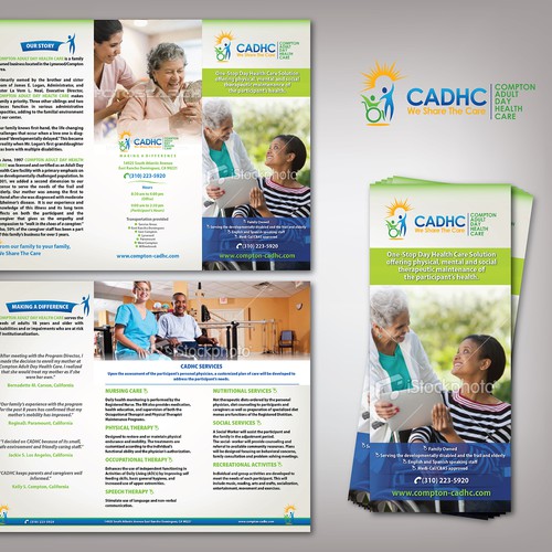 Help Compton Adult Day Health Care with a new brochure design Design by ADMDesign Studio