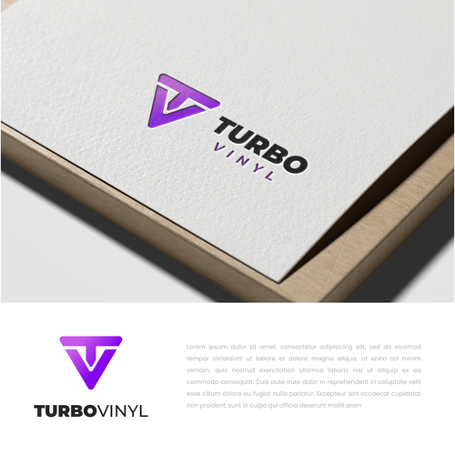 Turbo Vinyl Logo/Brand Guide Design by Fano Design