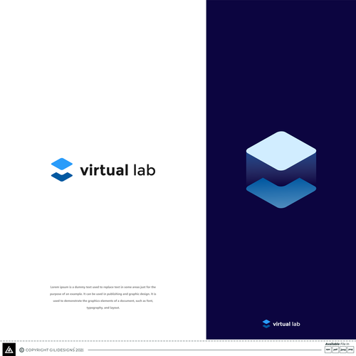 Logo needed for Virtual Lab, an Augmented Reality Studio Design by Gilidesigns™