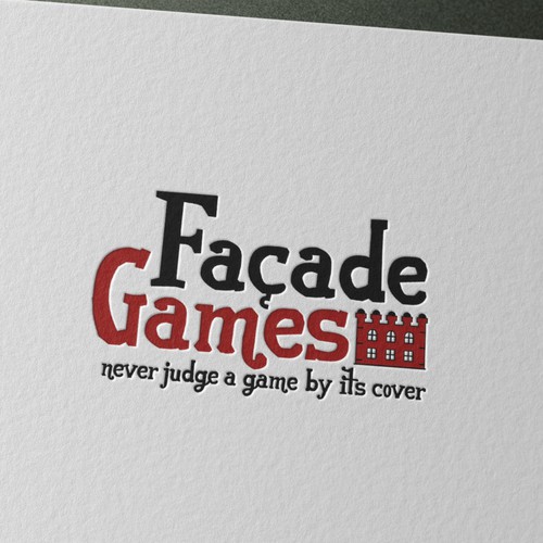 Facade Games Logo Re-Vamp Design by twentysixyears