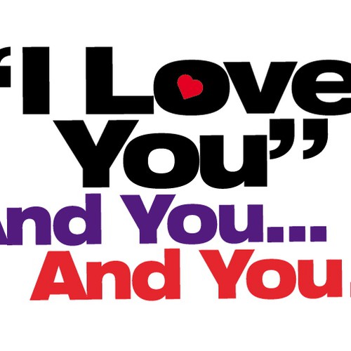 コンペ「"I Love You! And You... And You..." [LOGO - $355]」のデザイン by JRさん 