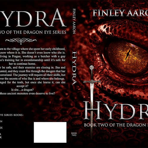 Book Covers for the first 3 books in my YA urban fantasy series, Dragon Eye—more books to come!-ontwerp door Betelgeuse