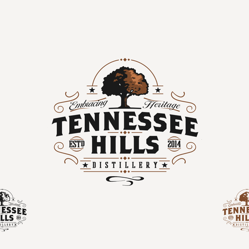 Tennessee Hills Distillery Logo Design Contest Design by Widakk