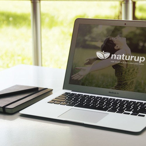 Natur Up - Nova loja de produtos naturais Design by Bruno Líneker