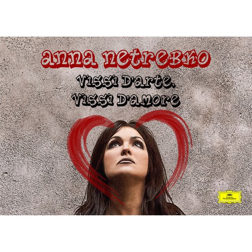 Illustrate a key visual to promote Anna Netrebko’s new album Design by alejandro_sanz