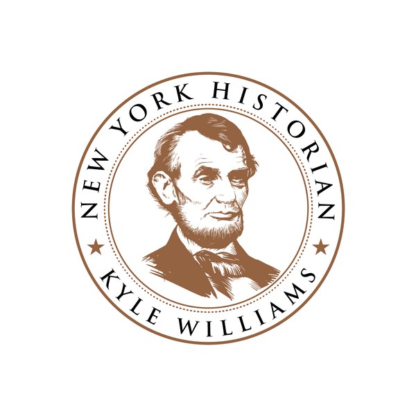 Logo concept for a historian