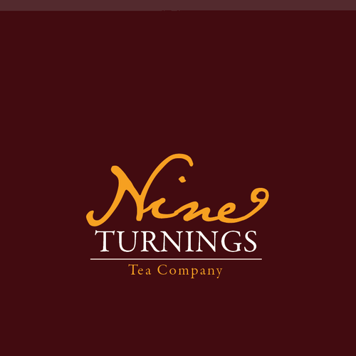 Tea Company logo: The Nine Turnings Tea Company Diseño de C@ryn