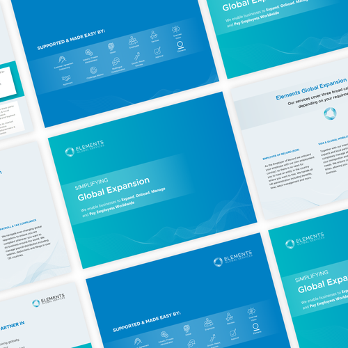 Elements rebrand PPT Design by leo fablo