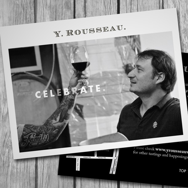 Design realizzato da Zlocha intitolato "Y Rousseau. postcard"