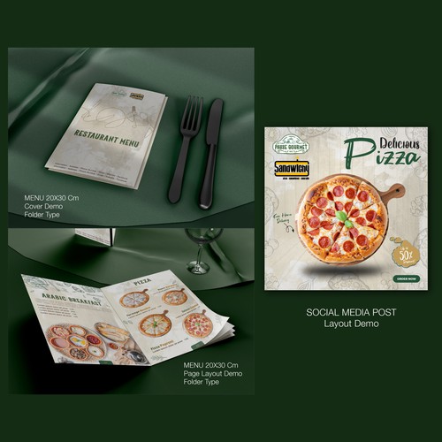 Best Menu Design Design by phucny96