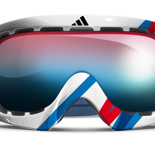 Design adidas goggles for Winter Olympics Diseño de BenoitB