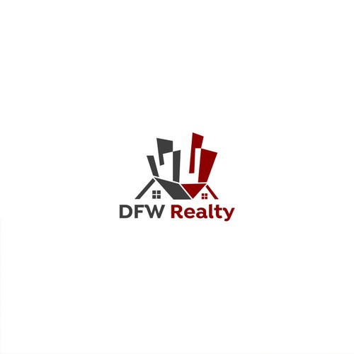 Real Estate Brokerage Logo for DFW Realty (DFW - Dallas-Fort Worth, TX) Design by wali99