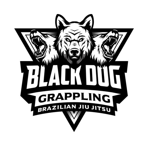 Logo for a submission grappling team Design by Cinque❞