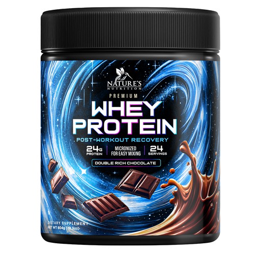 Davi Giolo ★さんのTasty Whey Protein Chocolate Design Needed for Nature's Nutritionデザイン