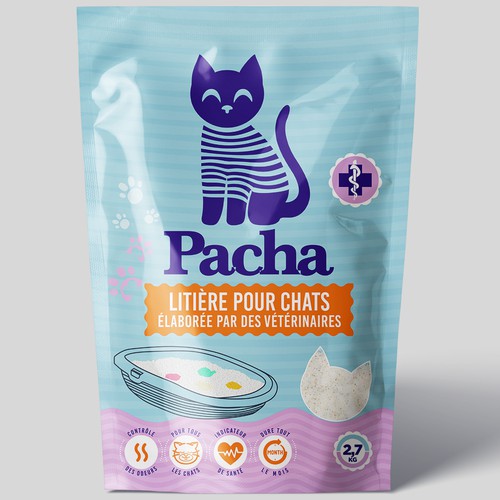 Cat Litter startup Minimalistic packaging - Contest Design von agooshe